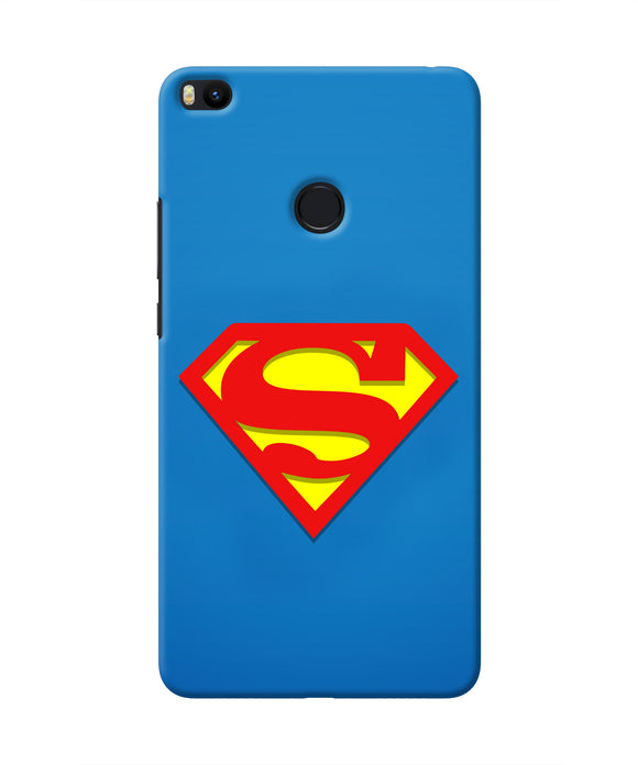 Superman Blue Mi Max 2 Real 4D Back Cover