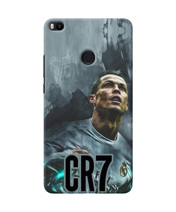 Christiano Ronaldo Grey Mi Max 2 Real 4D Back Cover