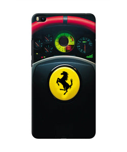 Ferrari Steeriing Wheel Mi Max 2 Real 4D Back Cover