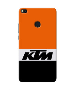 KTM Colorblock Mi Max 2 Real 4D Back Cover