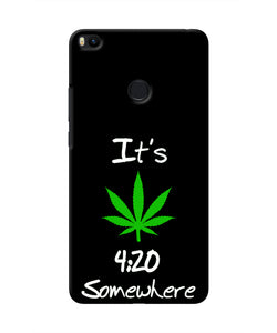 Weed Quote Mi Max 2 Real 4D Back Cover