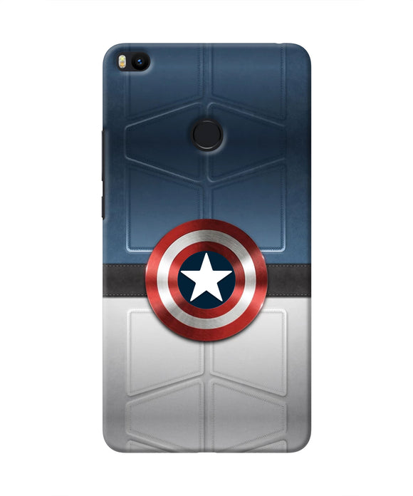 Captain America Suit Mi Max 2 Real 4D Back Cover