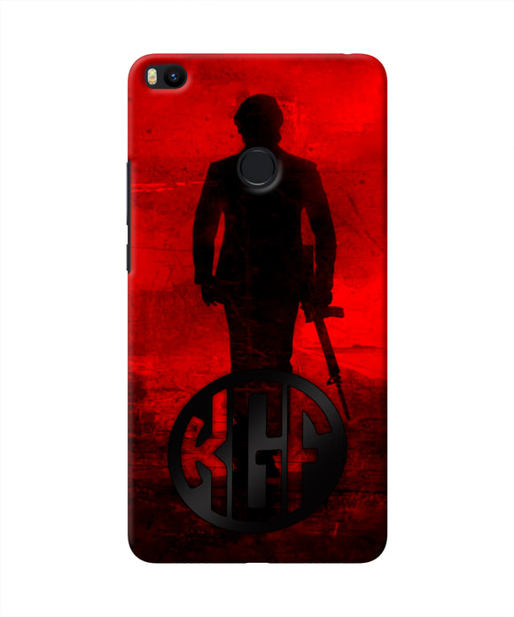 Rocky Bhai K G F Chapter 2 Logo Mi Max 2 Real 4D Back Cover