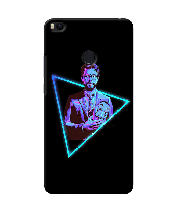 Money Heist Professor In Pub Mi Max 2 Back Cover