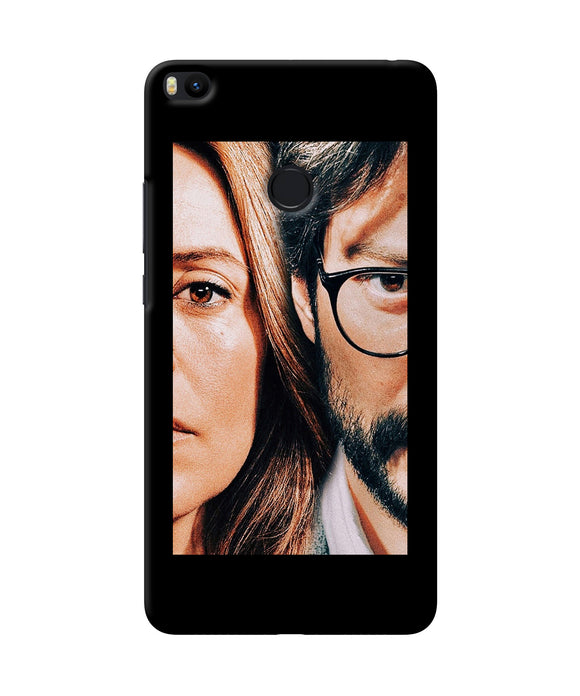 Money Heist Professor With Rachel Mi Max 2 Back Cover