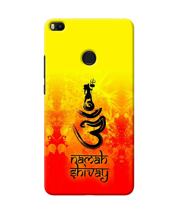 Om Namah Shivay Mi Max 2 Back Cover