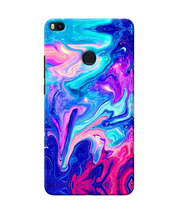 Abstract Colorful Water Mi Max 2 Back Cover