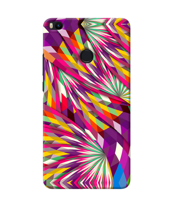Abstract Colorful Print Mi Max 2 Back Cover