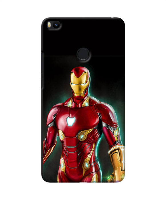 Ironman Suit Mi Max 2 Back Cover