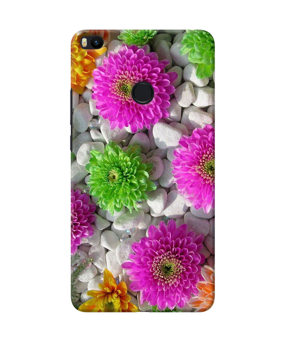 Natural Flower Stones Mi Max 2 Back Cover