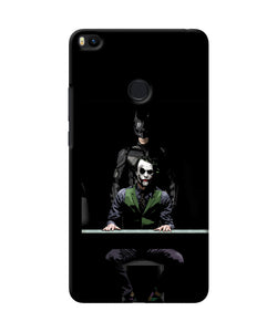 Batman Vs Joker Mi Max 2 Back Cover
