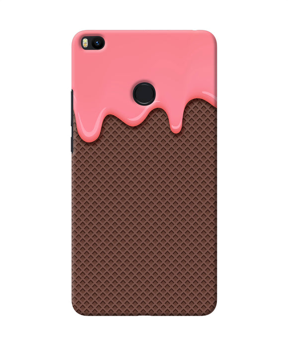 Waffle Cream Biscuit Mi Max 2 Back Cover