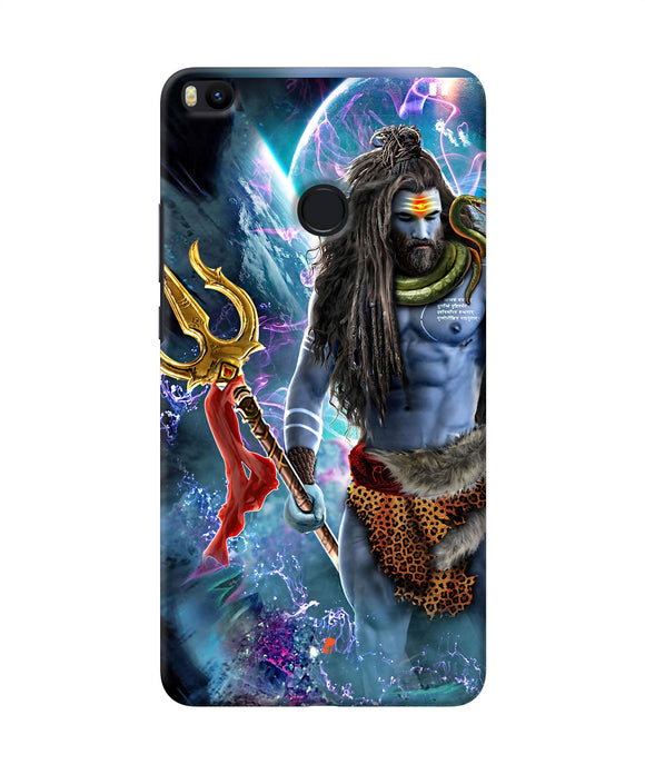 Lord Shiva Universe Mi Max 2 Back Cover