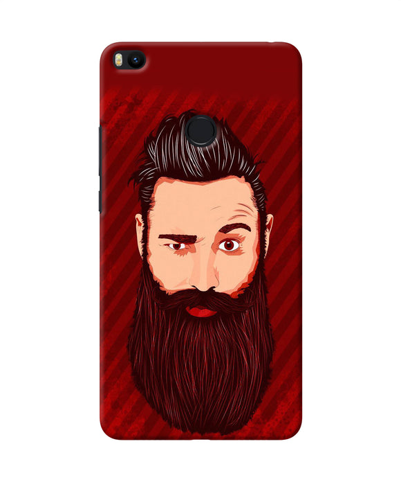 Beardo Character Mi Max 2 Back Cover