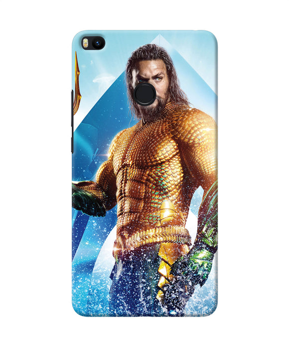 Aquaman Water Poster Mi Max 2 Back Cover