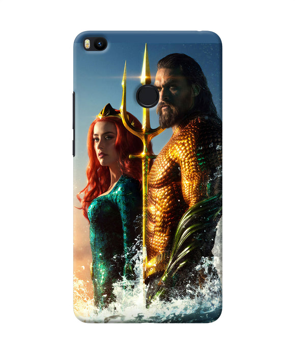 Aquaman Couple Mi Max 2 Back Cover