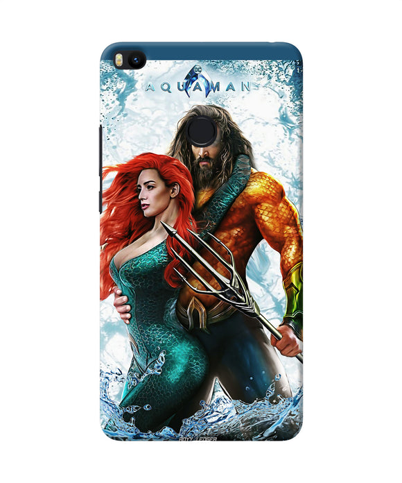 Aquaman Couple Water Mi Max 2 Back Cover