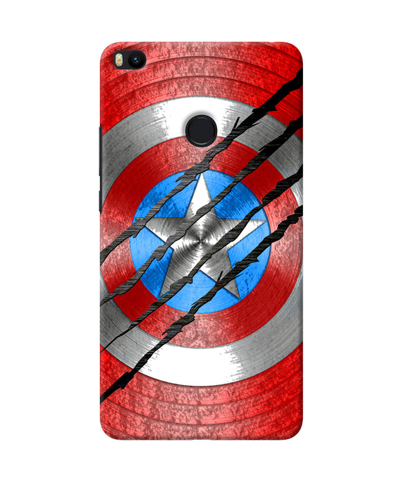 Scratch On Shield Mi Max 2 Back Cover