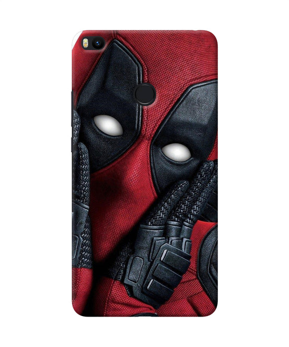 Thinking Deadpool Mi Max 2 Back Cover