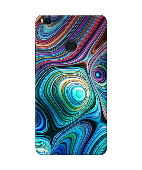 Abstract Coloful Waves Mi Max 2 Back Cover