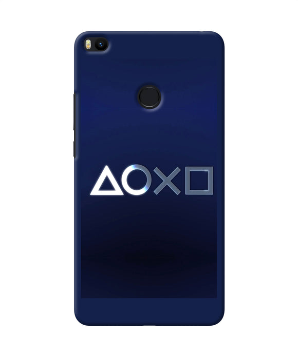 Aoxo Logo Mi Max 2 Back Cover