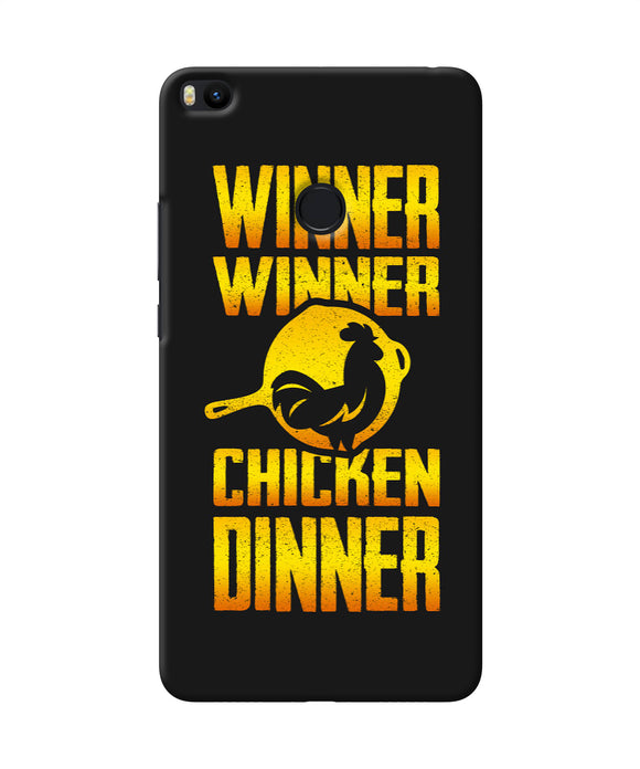 Pubg Chicken Dinner Mi Max 2 Back Cover