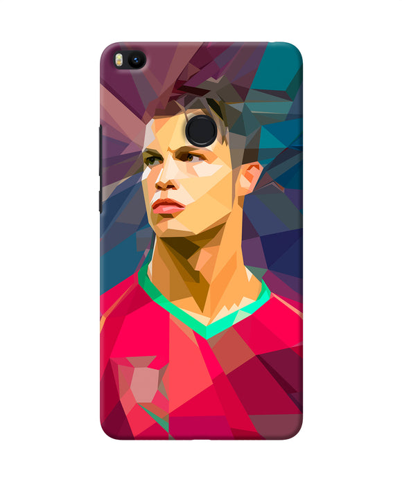 Abstract Ronaldo Mi Max 2 Back Cover