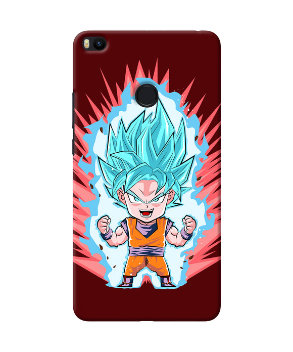 Goku Little Character Mi Max 2 Back Cover