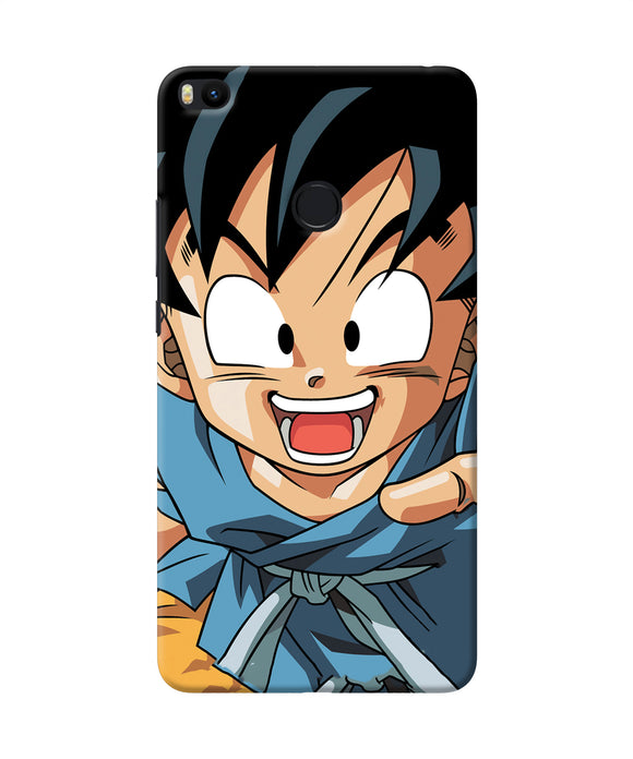 Goku Z Character Mi Max 2 Back Cover