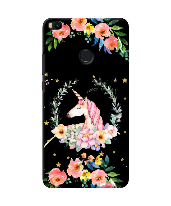 Unicorn Flower Mi Max 2 Back Cover