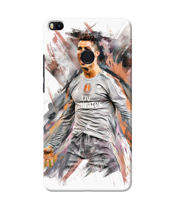 Ronaldo Poster Mi Max 2 Back Cover