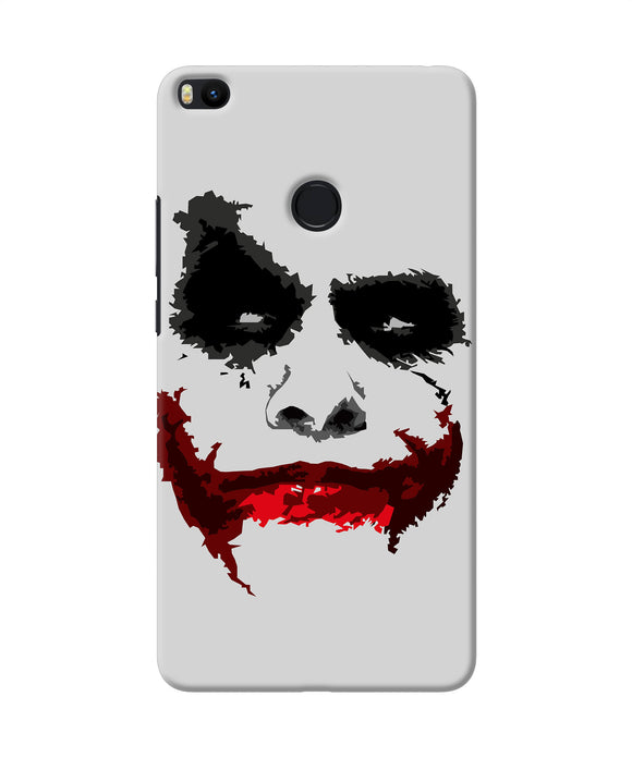 Joker Dark Knight Red Smile Mi Max 2 Back Cover