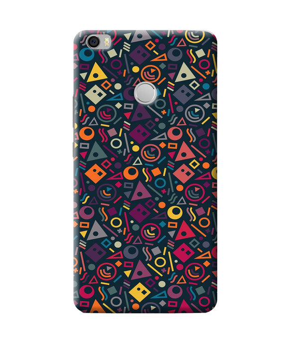 Geometric Abstract Mi Max Back Cover