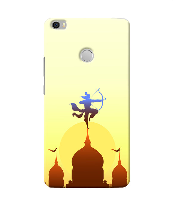 Lord Ram-5 Mi Max Back Cover