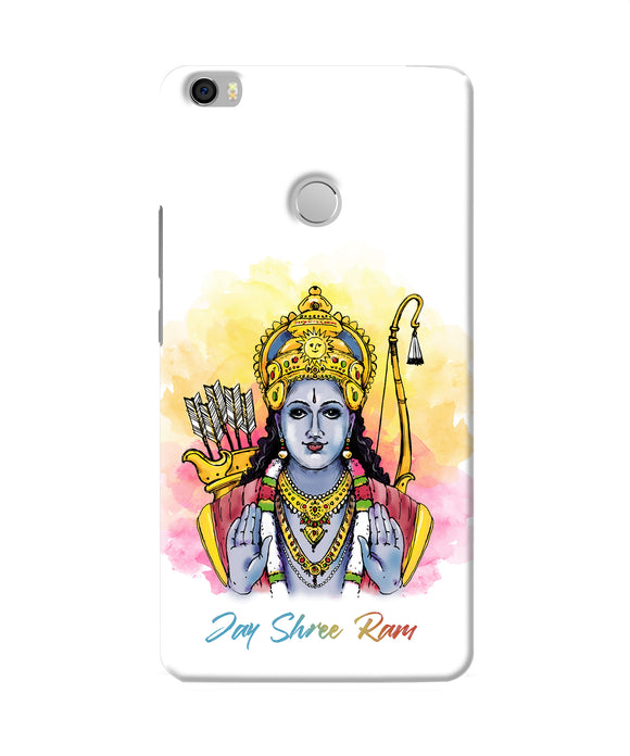 Jay Shree Ram Mi Max Back Cover