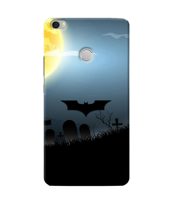 Batman Scary cemetry Mi Max Real 4D Back Cover