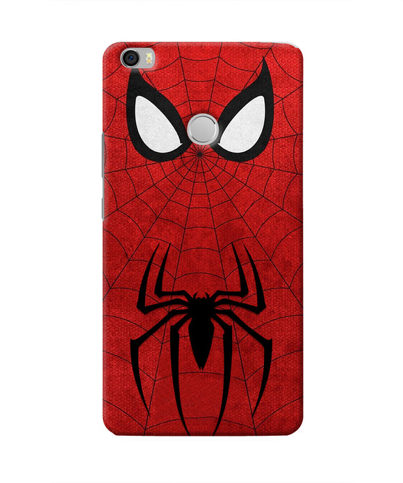 Spiderman Eyes Mi Max Real 4D Back Cover