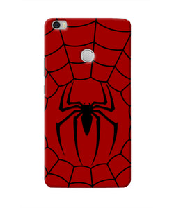 Spiderman Web Mi Max Real 4D Back Cover