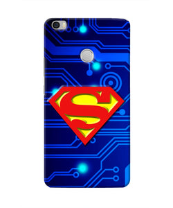 Superman Abstract Mi Max Real 4D Back Cover