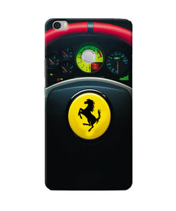 Ferrari Steeriing Wheel Mi Max Real 4D Back Cover