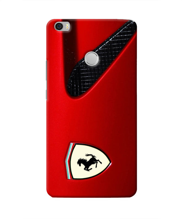 Ferrari Hood Mi Max Real 4D Back Cover