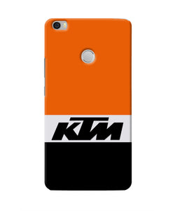 KTM Colorblock Mi Max Real 4D Back Cover