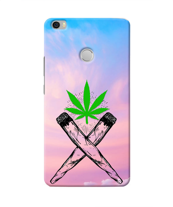 Weed Dreamy Mi Max Real 4D Back Cover