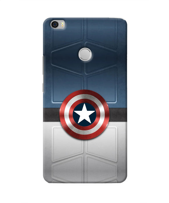 Captain America Suit Mi Max Real 4D Back Cover