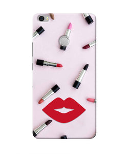 Lips Lipstick Shades Mi Max Real 4D Back Cover