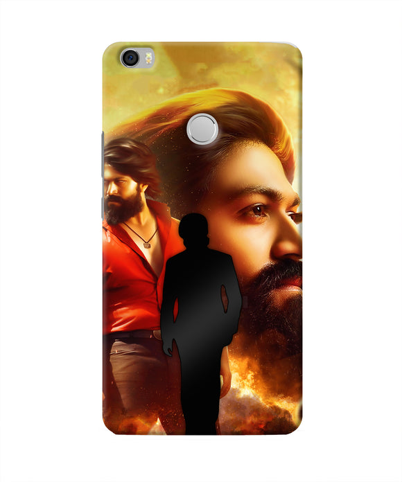 Rocky Bhai Walk Mi Max Real 4D Back Cover