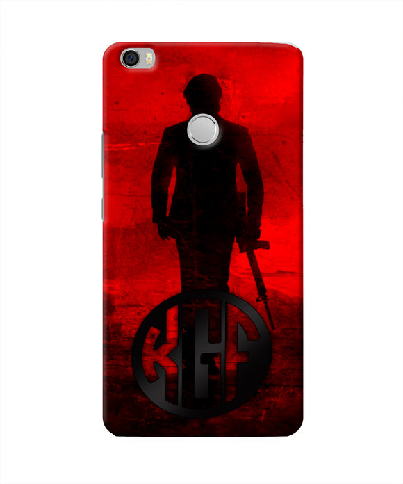 Rocky Bhai K G F Chapter 2 Logo Mi Max Real 4D Back Cover