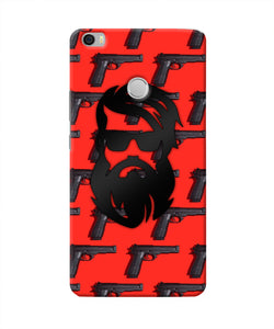 Rocky Bhai Beard Look Mi Max Real 4D Back Cover