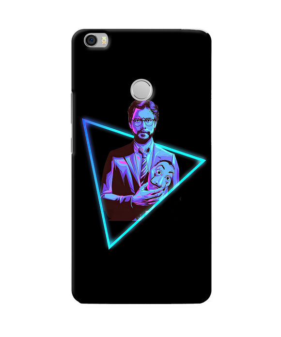 Money Heist Professor In Pub Mi Max Back Cover