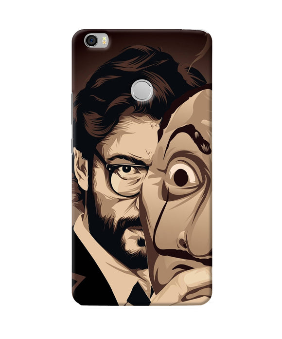 Money Heist Professor Art Mi Max Back Cover